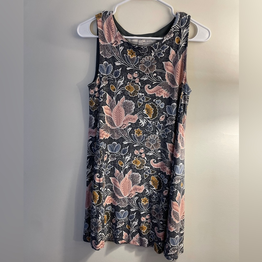 Loft high neck line dress